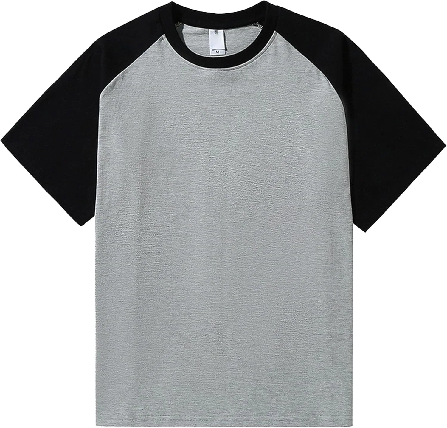 

Футболка мужская Comfort Raglan Sleeve, цветной блок, slim fit, хлопок Gsywaipei