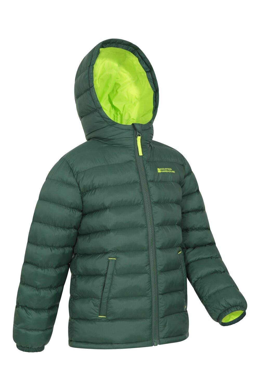 Стеганая куртка Seasons Водостойкое легкое пальто Mountain Warehouse, хаки — фото 2