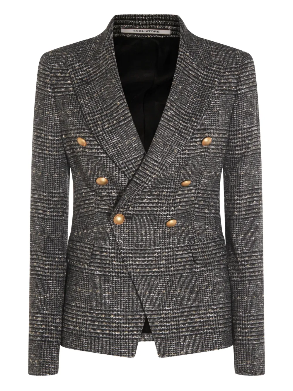 

Куртка в клетку TAGLIATORE, черный