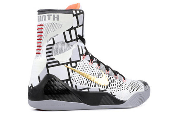Кроссовки kobe 9 elite Nike, белый — фото 2