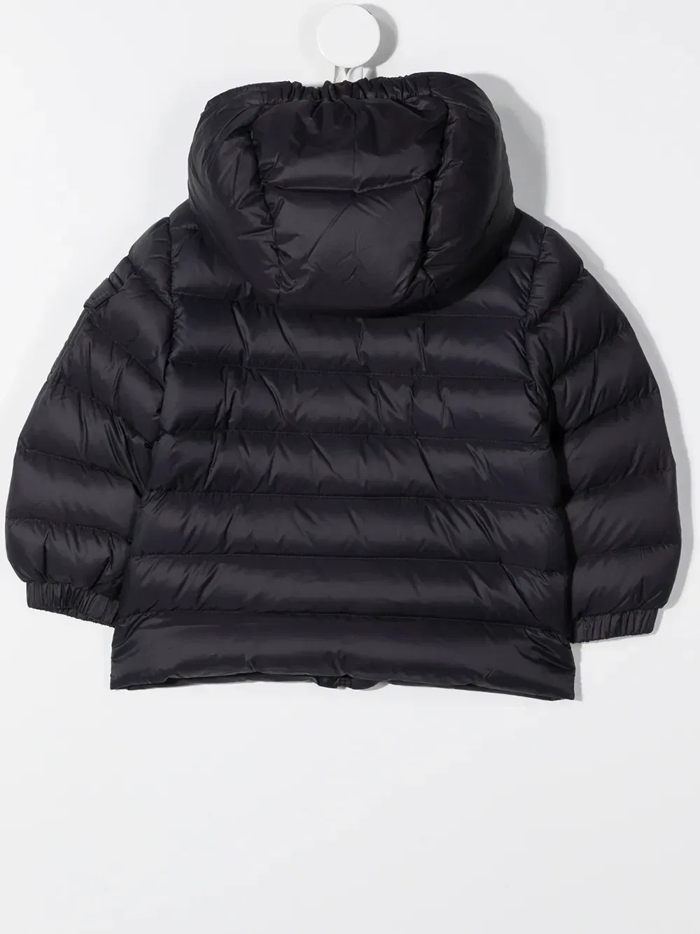 Куртка с нашивкой-логотипом Moncler Enfant, синий — фото 2