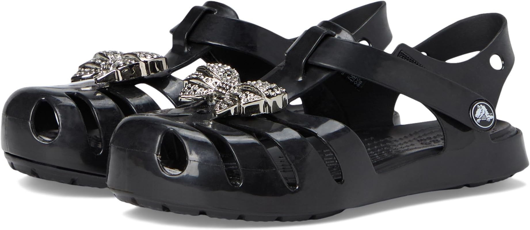 

Сандалии Crocs Kids Isabella Sandal, Black/Silver Charm