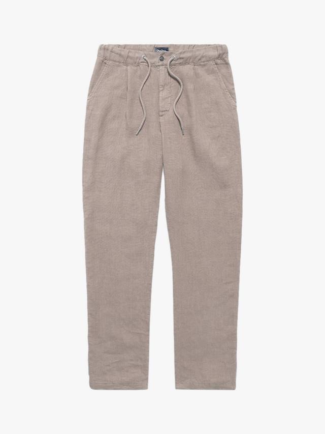 

Штаны Frome Linen Drawstring свободного кроя Oliver Sweeney, Mushroom