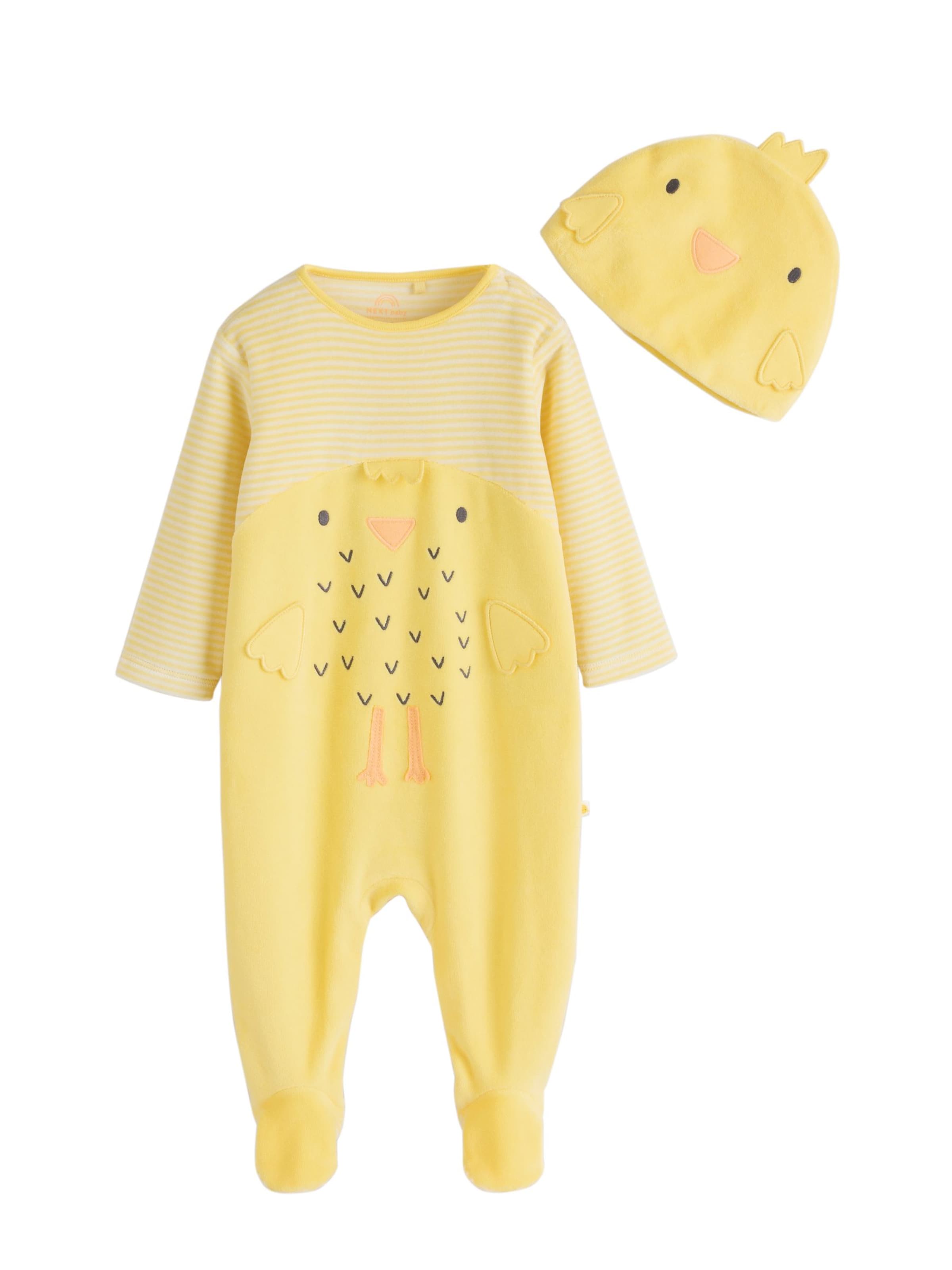 Next Пижама 'Easter Chick' в желтом цвете