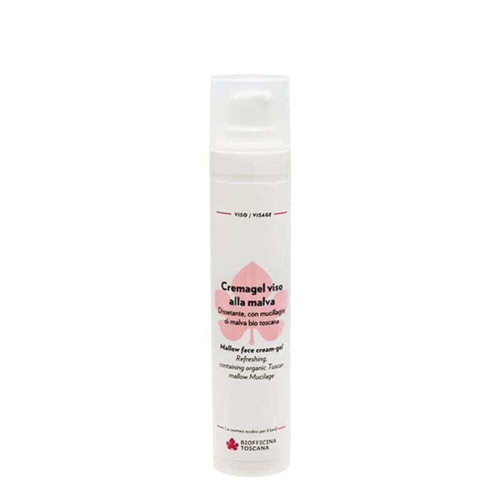 

Увлажняющий крем для ухода за лицом Cremagel viso alla malva Biofficina toscana, 50 мл
