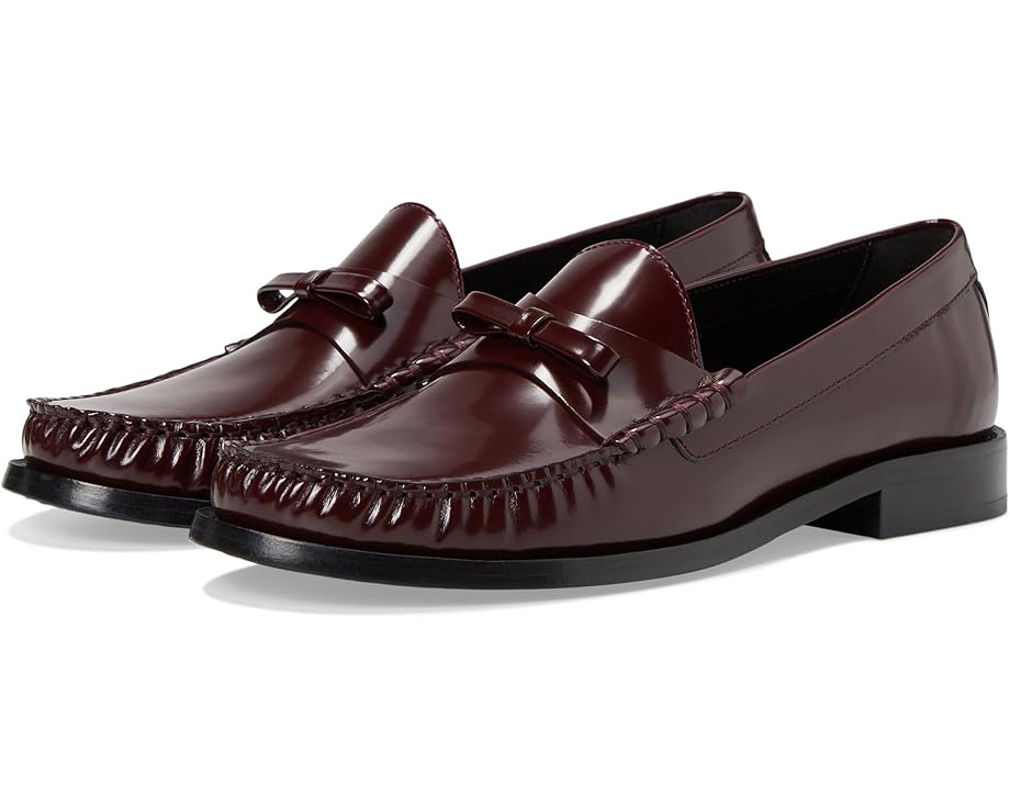 

Лоферы Stuart Weitzman Lottie Bow Loafer, цвет Dark Cabernet