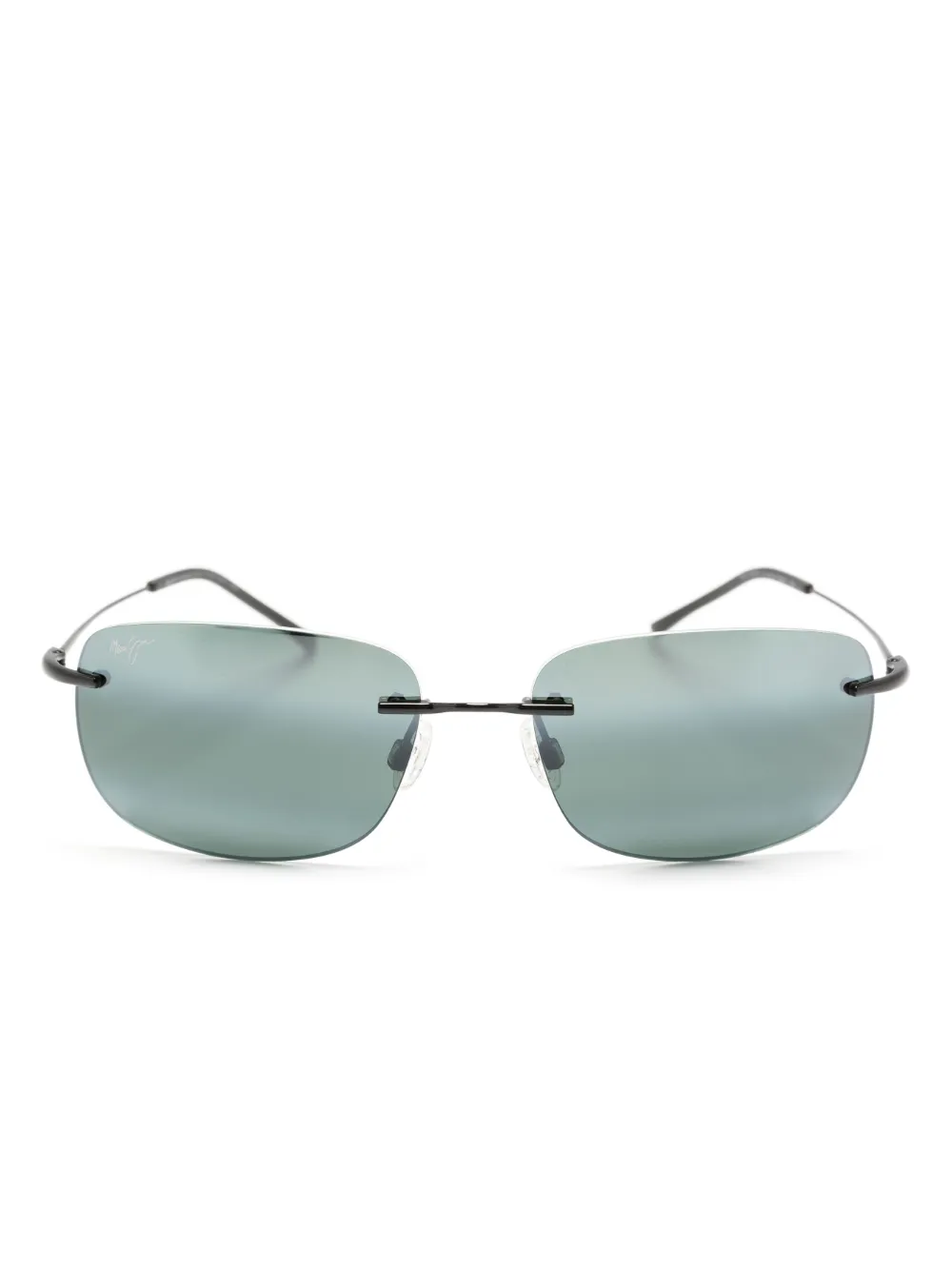 

Солнцезащитные очки Ohai в прямоугольной оправе Maui Jim, черный