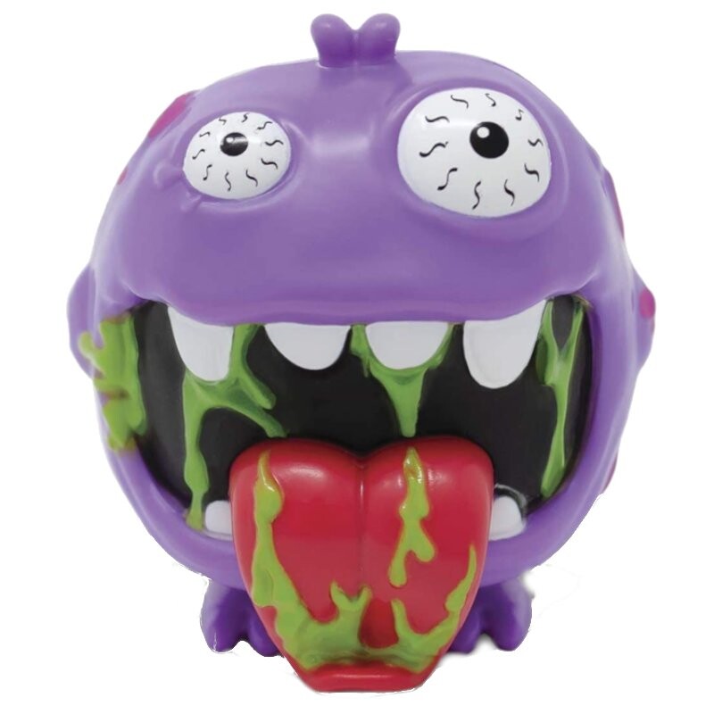 

Фигурки Simba, Shakeheadz Funny Monster Icky Iggy, фиолетовые, 6см