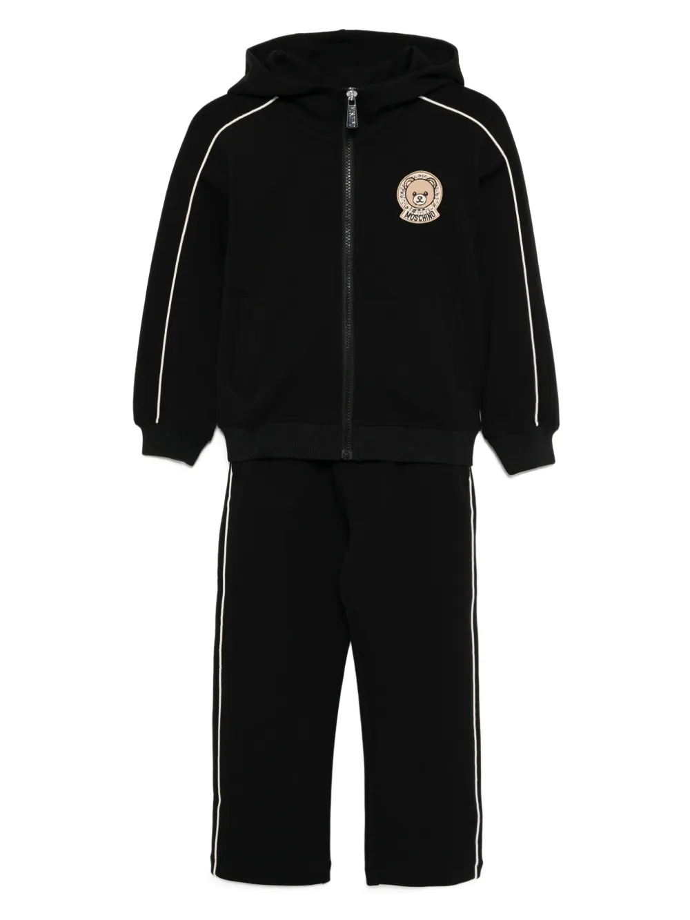 

Спортивный костюм с логотипом Moschino Kids, черный