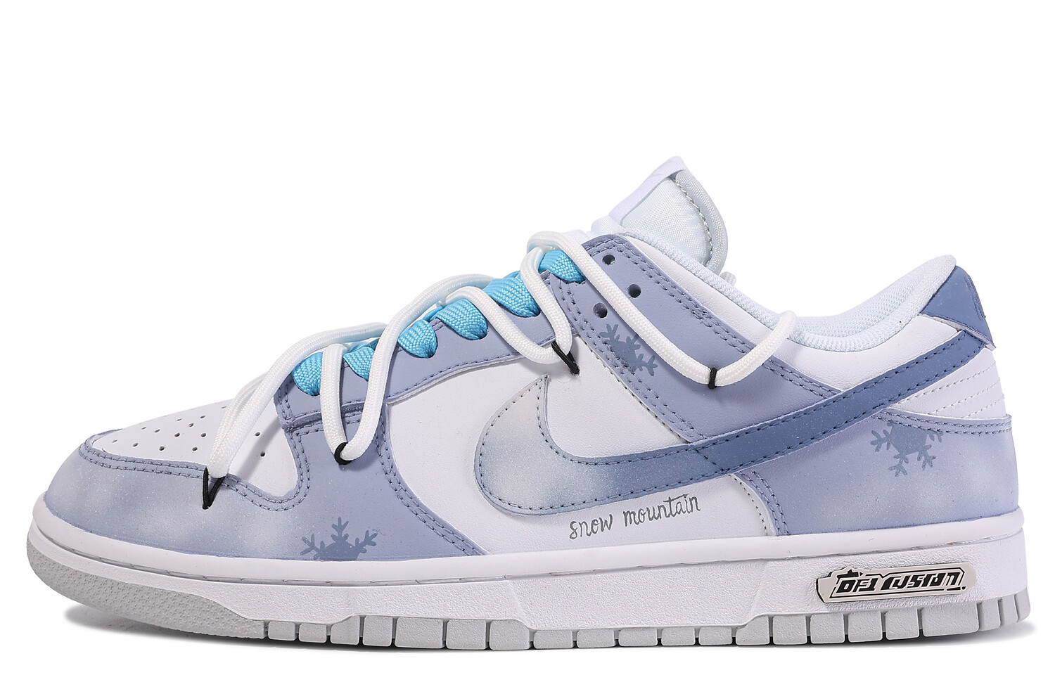 

Кроссовки Nike Dunk Skateboard Shoes Men Low-Top Blue White