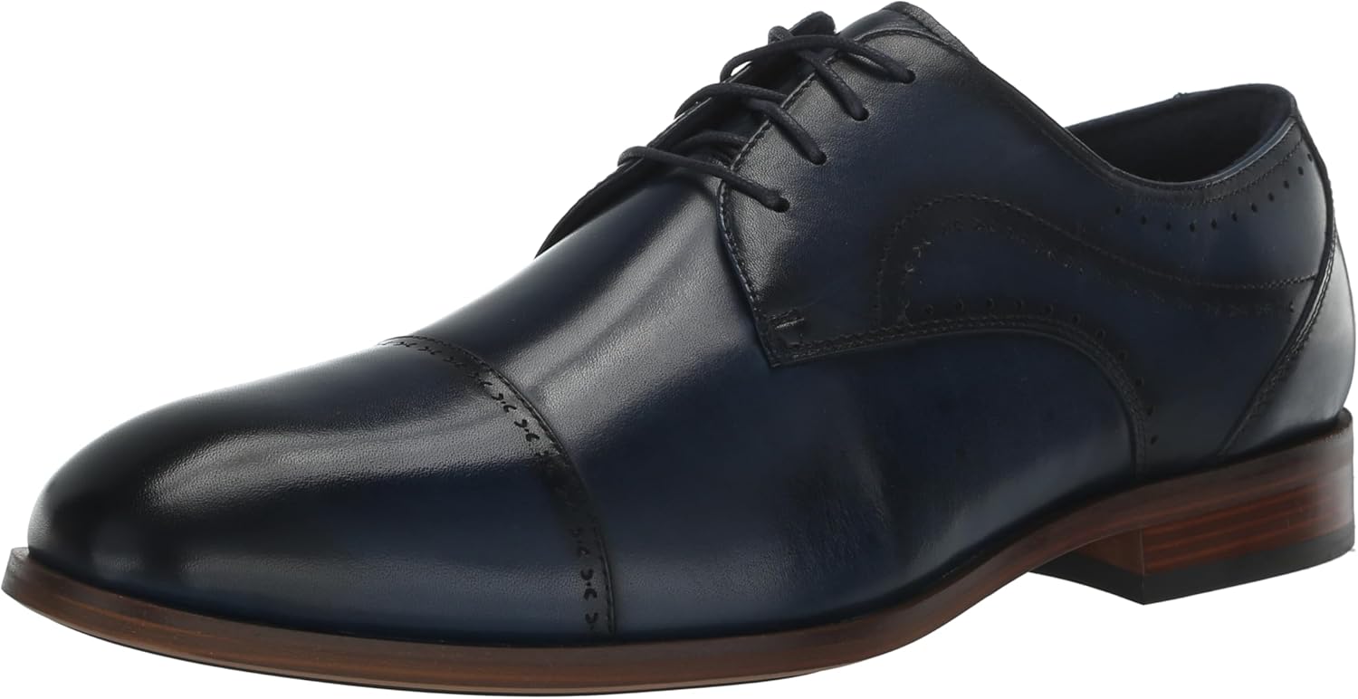 

Мужские ботинки Stacy Adams Bryant с каплевидным носком и шнуровкой, темно-синий