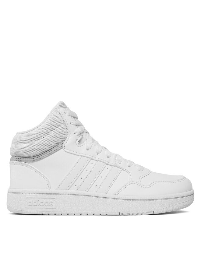 Кроссовки Hoops 3.0 Mid K adidas, белый