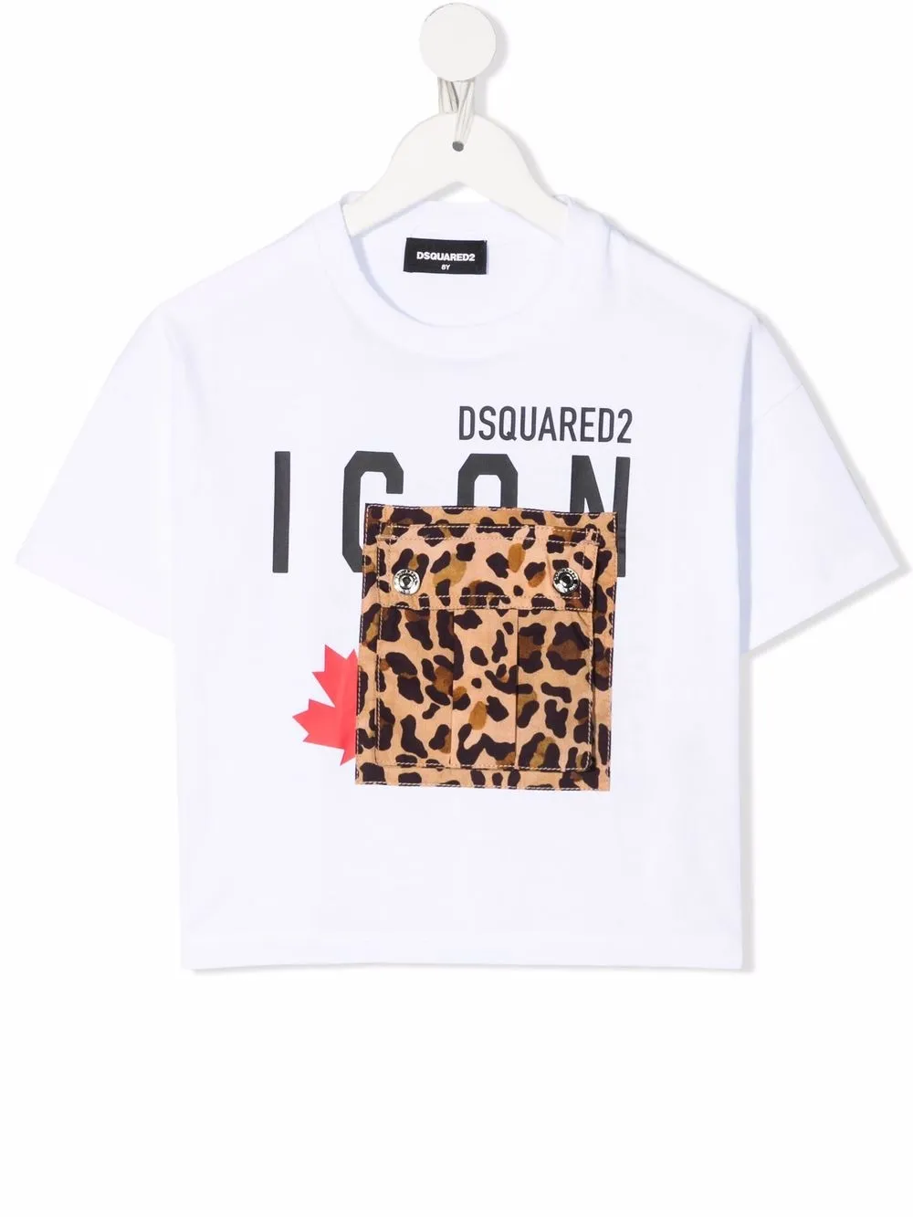 

Футболка с карманом DSQUARED2 KIDS, белый