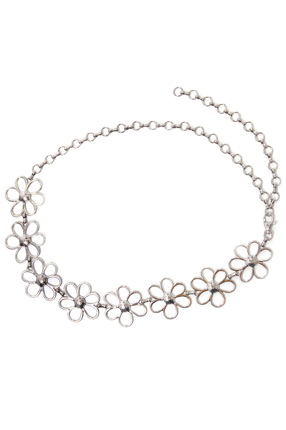 

Ремень collezione alessandro Ketten Flower, серебряный