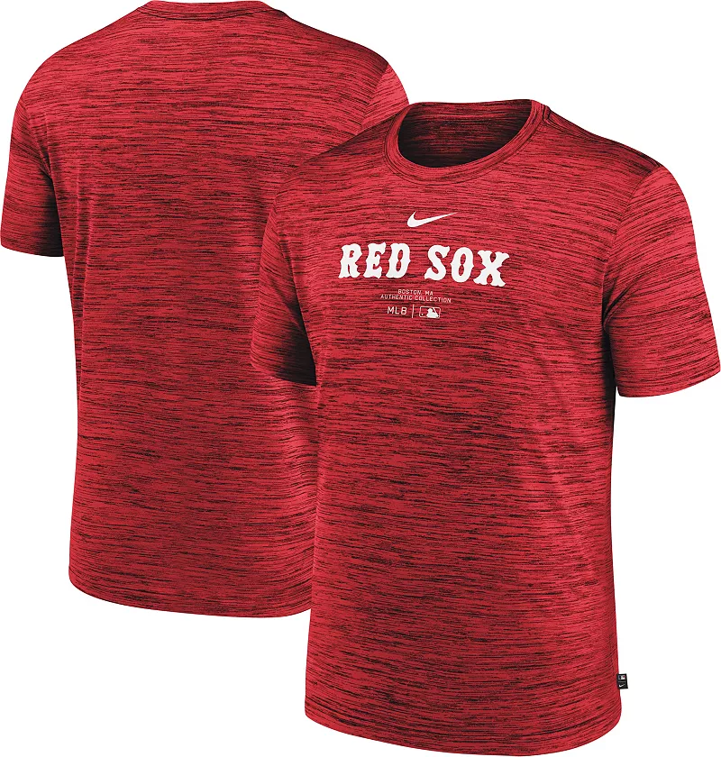 

Мужская футболка Nike Boston Red Sox Red Authentic Collection Velocity