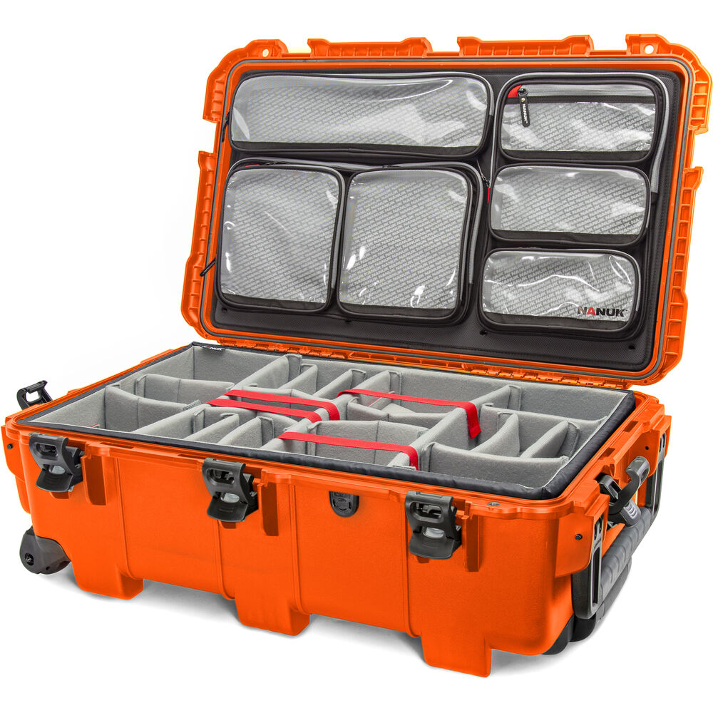 

Фотокомплект Nanuk 962 на колесах, жесткий кейс Pro (оранжевый, 70 л)