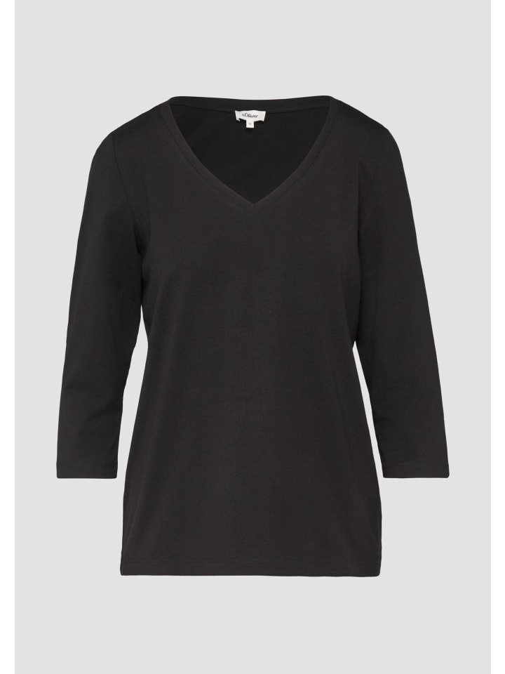 

Футболка в цвете 9999_черный s.Oliver