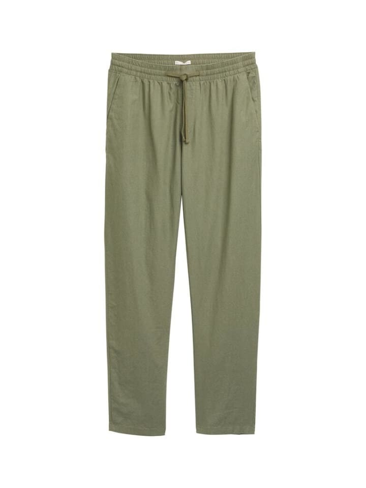 

Тканевые брюки TOM TAILOR Denim, цвет tree moss green