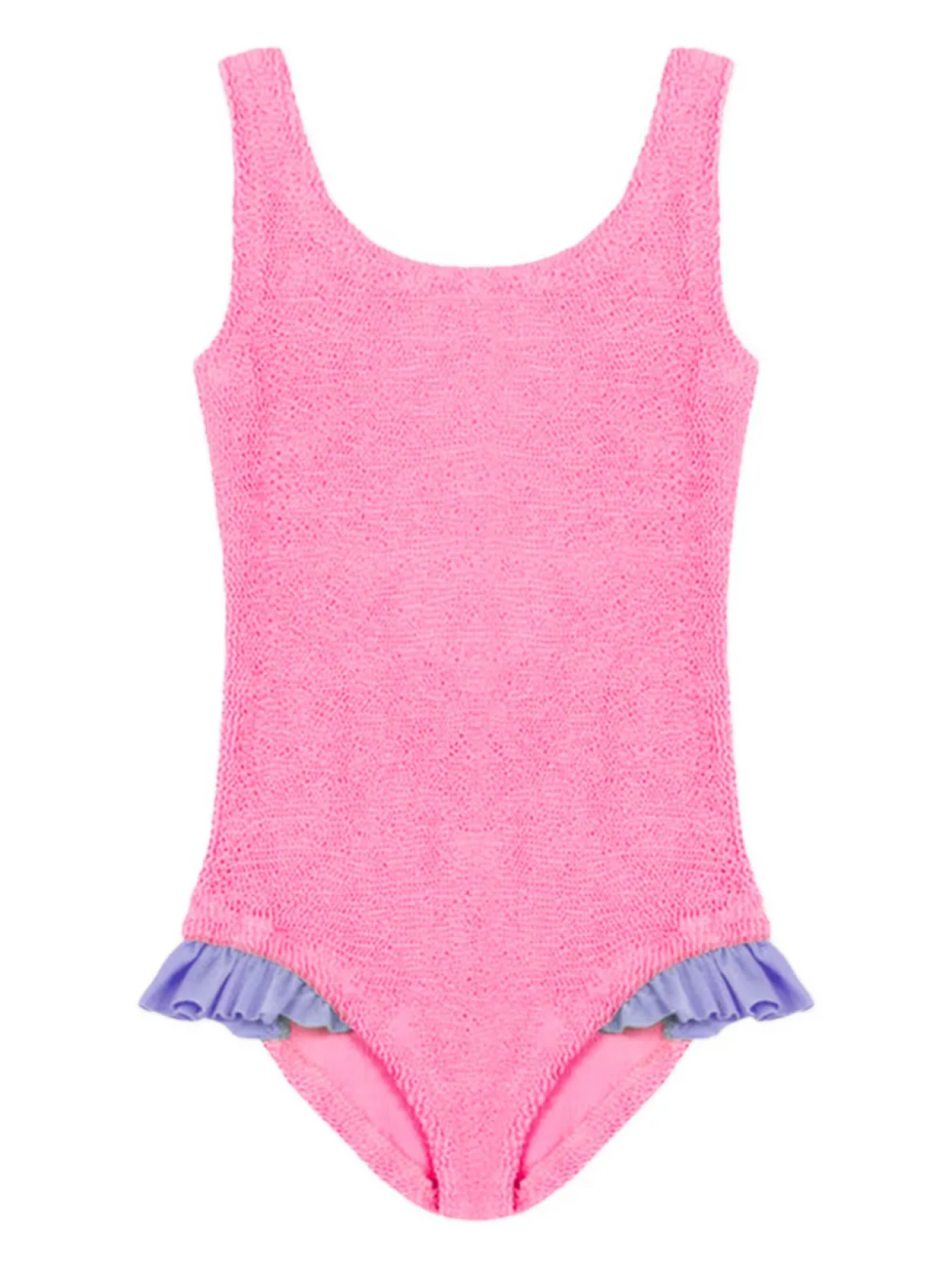 

Купальник Tiana с оборками по подолу MC2 Saint Barth Kids, розовый