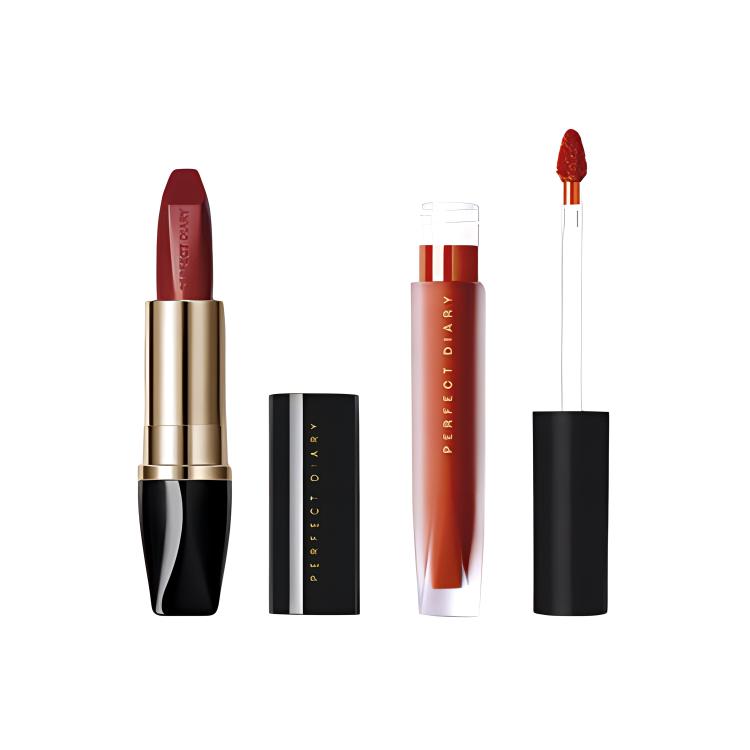 

PERFECT DIARY Маленький black diamond блеск для губ осветляющий бальзам для губ набор макияжа глянцевый блеск и сияние