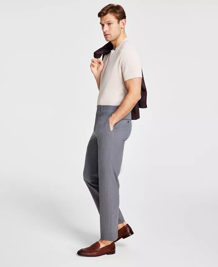 

Мужские классические брюки Performance Dress Pants Michael Kors, серый