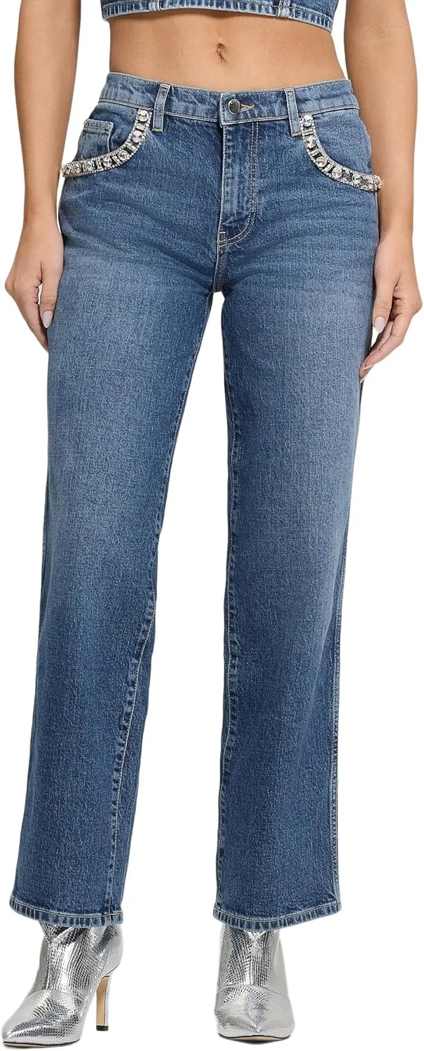 

Женские джинсы Guess Daisy Straight Leg
