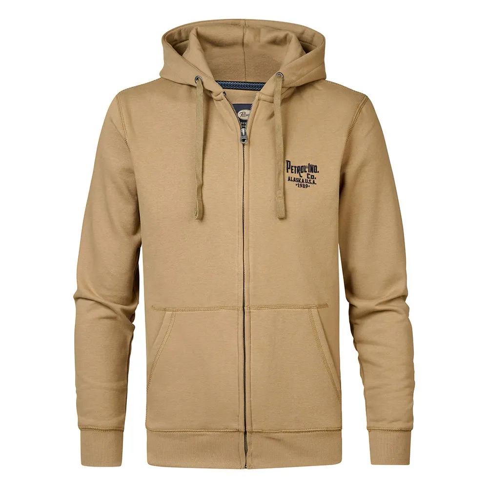 

Толстовка Petrol Industries M-3040-SWH303 full zip, бежевый