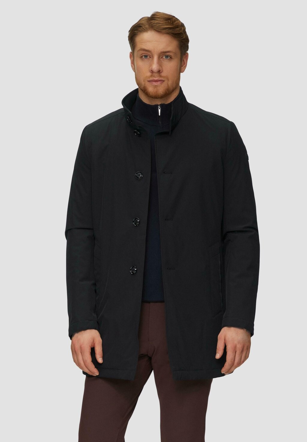 

Короткое пальто BUITENJAS s.Oliver BLACK LABEL, черный