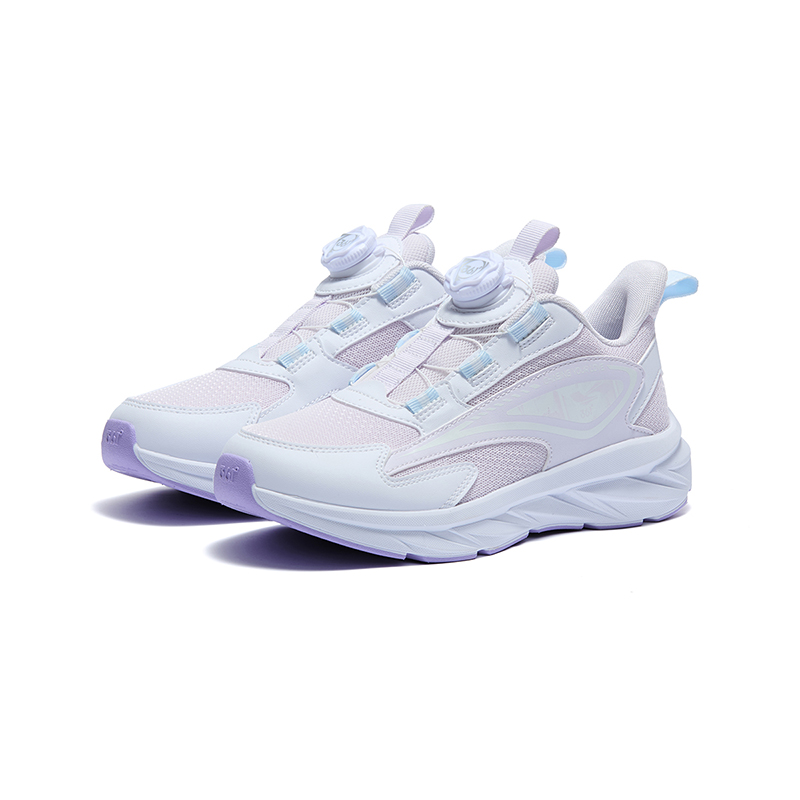 Беговые кроссовки Unisex 361°KIDS, фиолетовый/белый/светло-розовый — фото 3