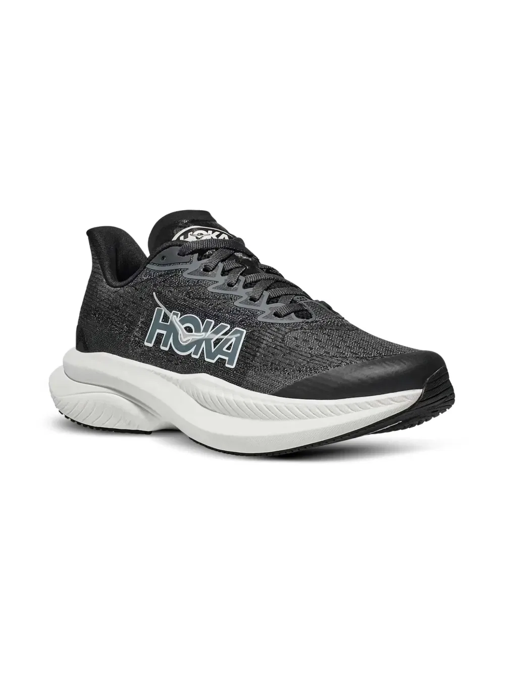 Кроссовки с логотипом Mach 6 Hoka Kids, черный
