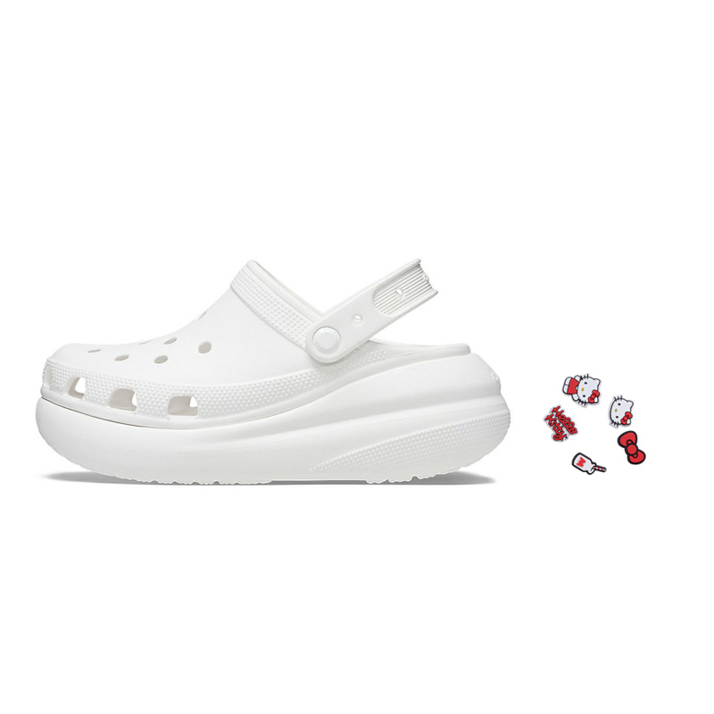 

Crocs Crush Clog EVA Clog 5.2cm Unisex белый