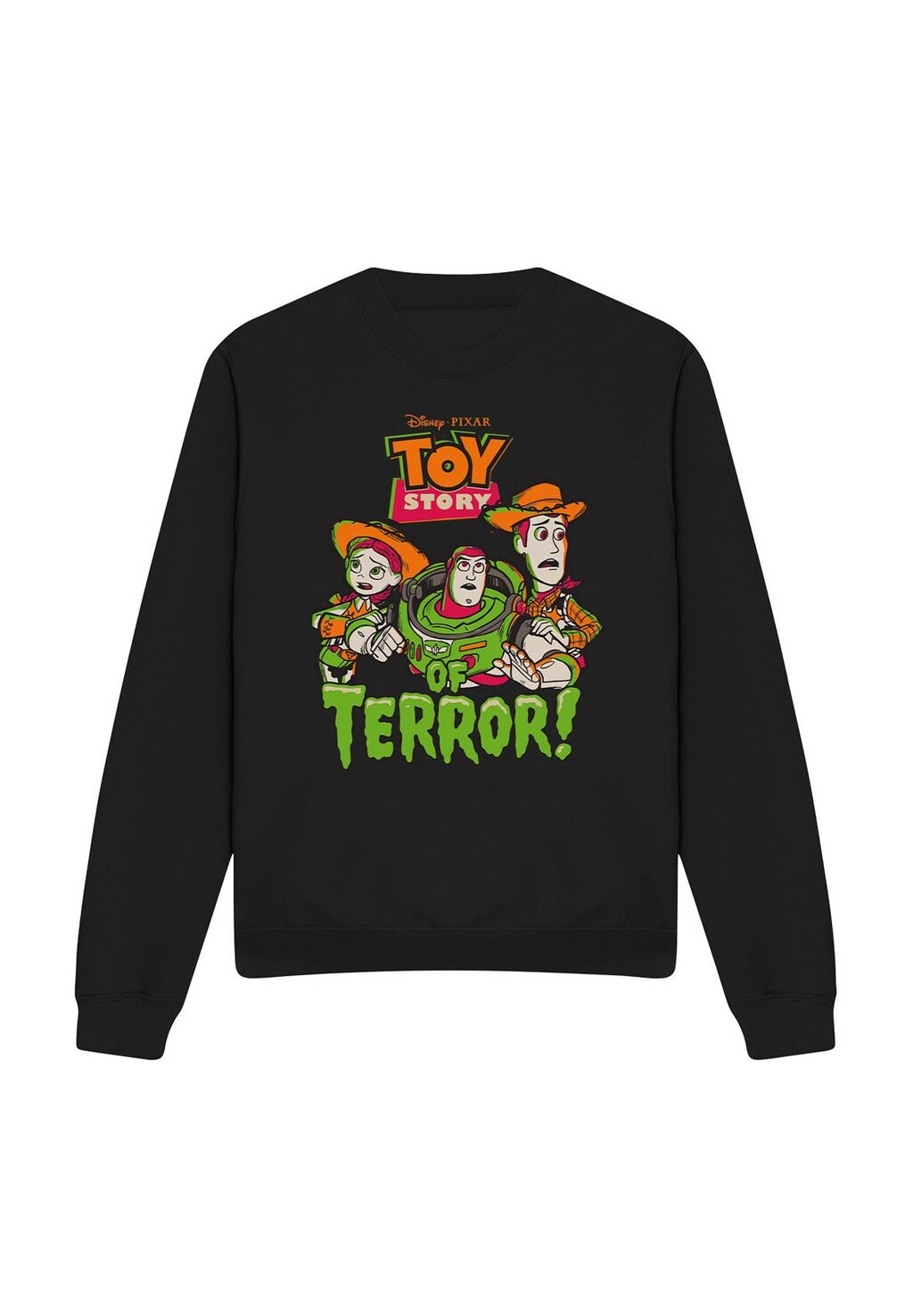 

Толстовка TOY STORY GROUP TERROR PRINT Disney, черный