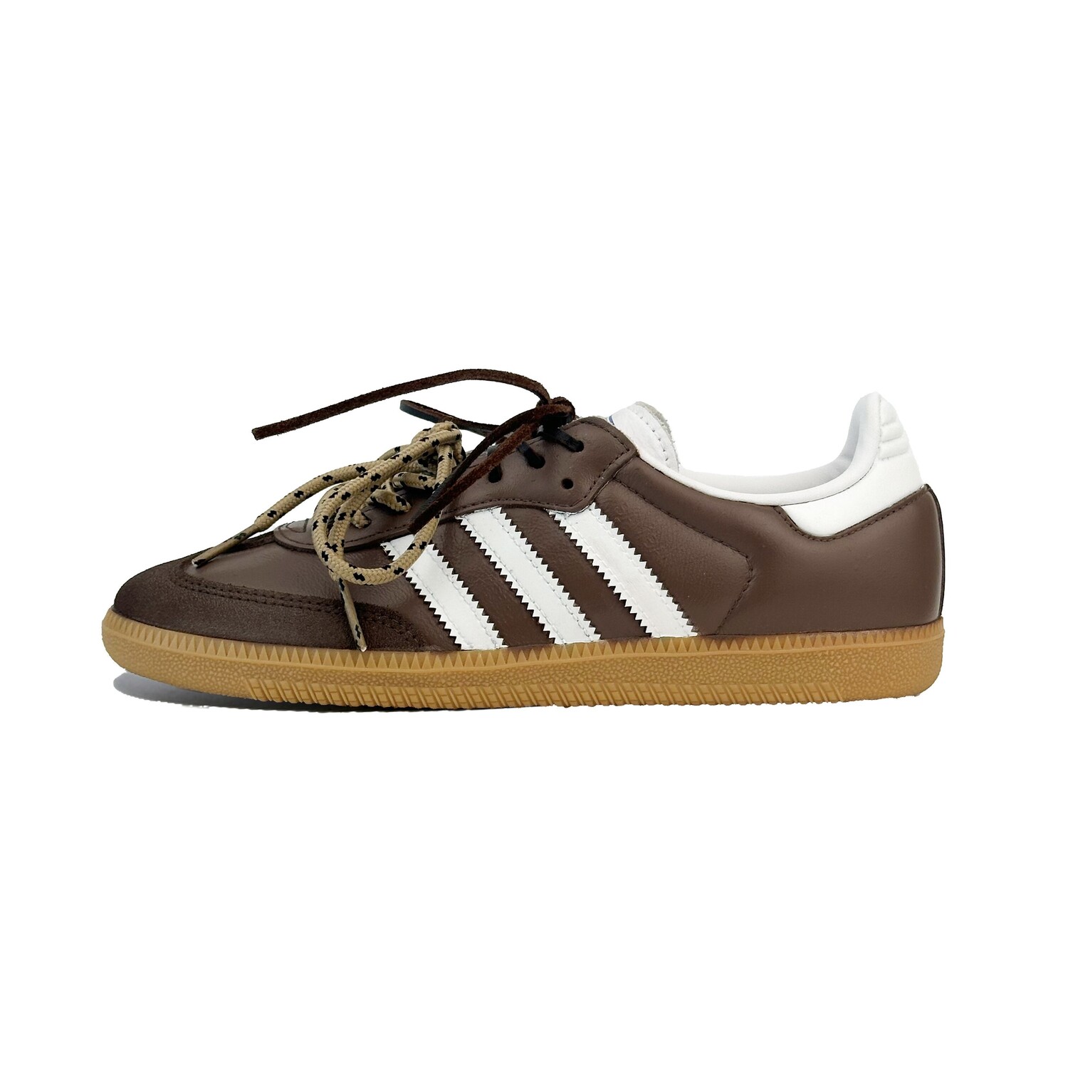 Кроссовки adidas originals SAMBA OG Skateboarding Shoes Unisex Low-top Brown/White, коричневый