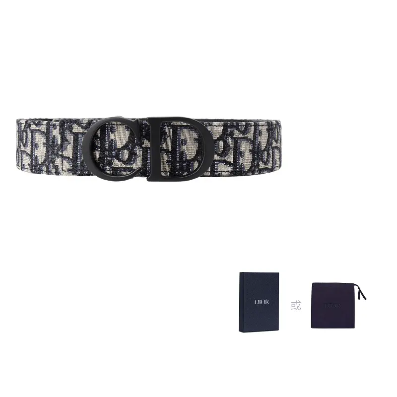 

DIOR Ремень обратимый мужской, Black