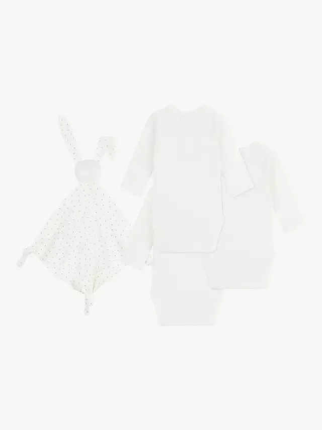 Подарочный набор из хлопкового боди для малышки Petit Bateau — фото 2