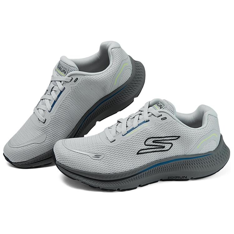Кроссовки Skechers GO RUN Lifestyle Shoes Men Low-top Grey/charcoal Grey, серый — фото 4