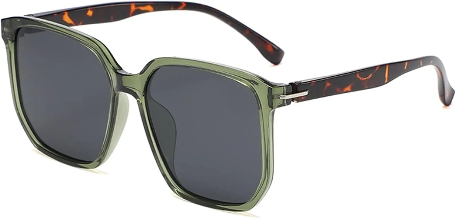 

Модные поляризованные солнцезащитные очки для мужчин и женщин в стиле ретро, ​​солнцезащитные очки-бокс для вождения (Цвет: D, Размер: Средний) MTZJH, One Color