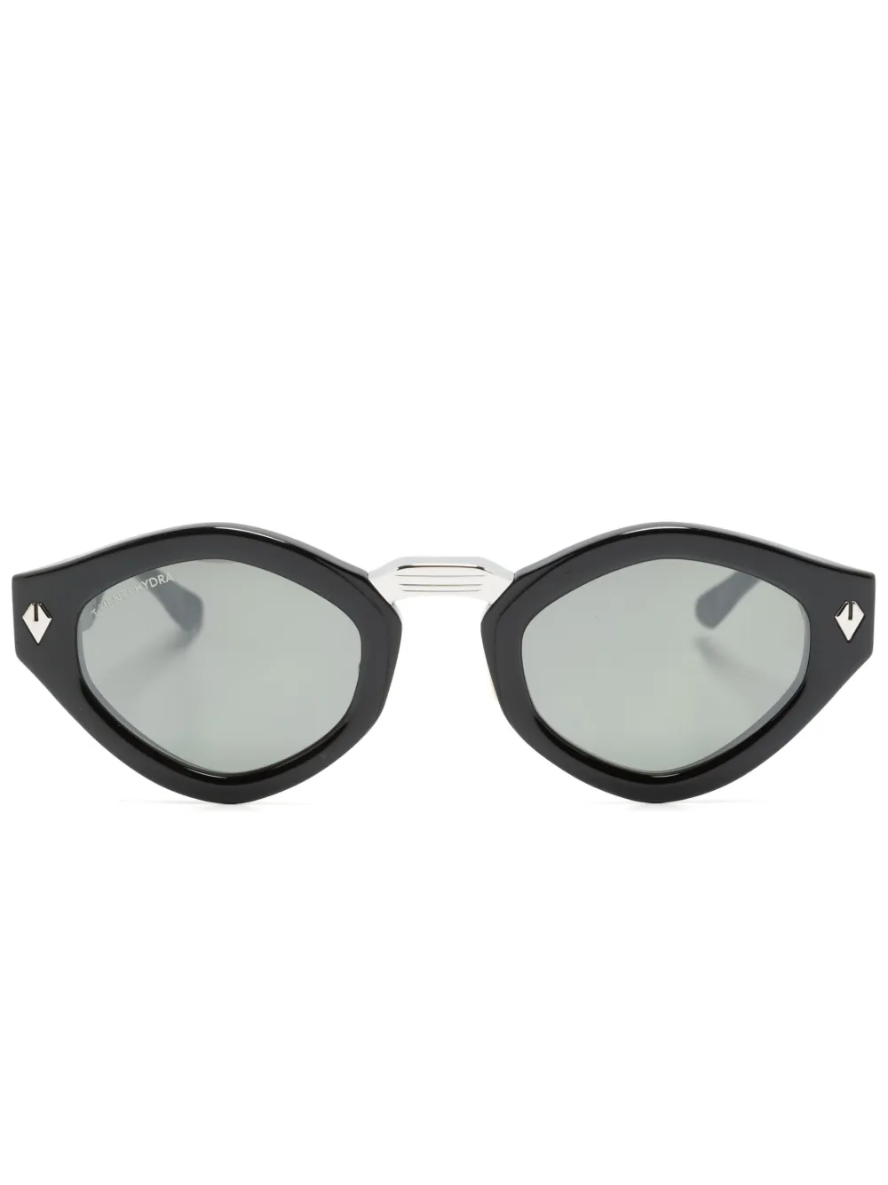

Солнцезащитные очки в овальной оправе T Henri Eyewear, черный