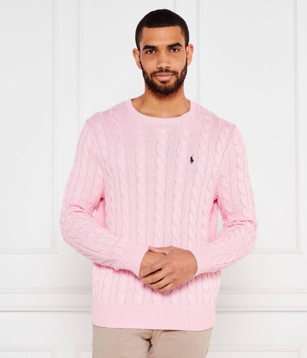 

Свитер Regular fit Polo Ralph Lauren, розовый