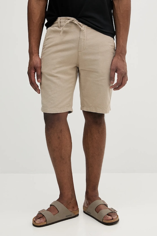 

Льняные шорты Lindbergh, бежевый