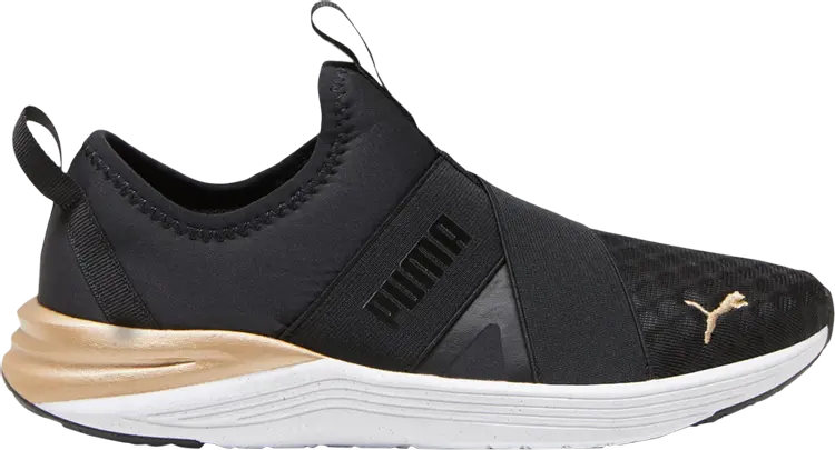 

Кроссовки Wmns Better Foam Prowl Slip-On 'Black Gold', черный