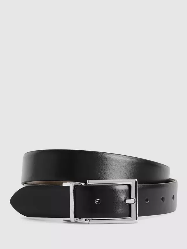 

Ремень Reiss Ricky Reversible Leather, цвет black/brown