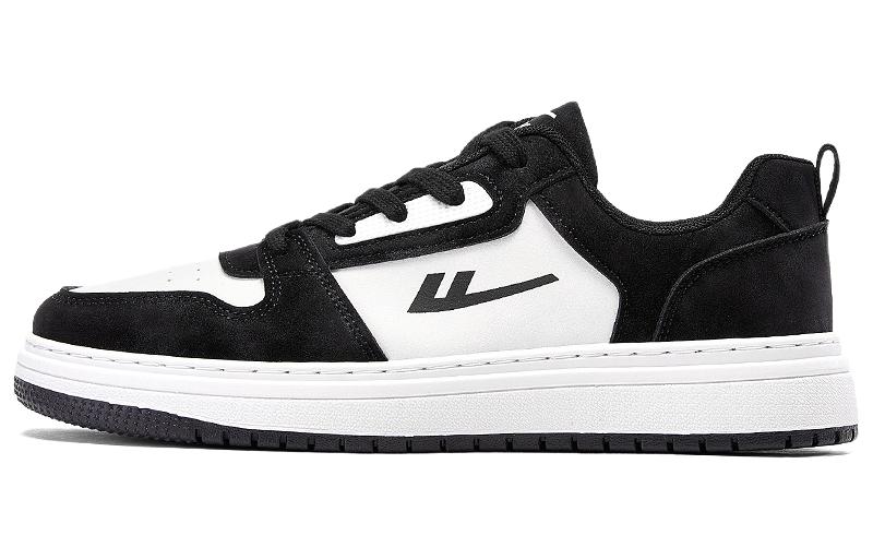 

Кроссовки WARRIOR Skateboarding Shoes Men Low-top Black/white, черный/белый