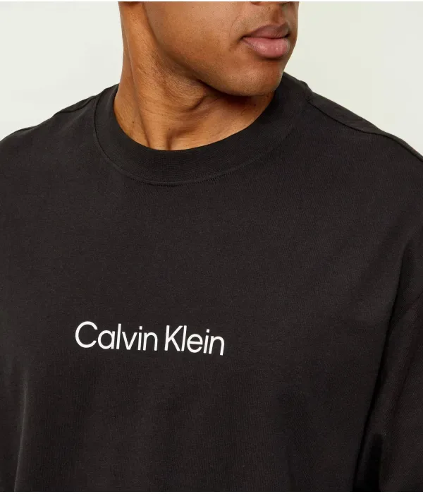 Футболка relaxed fit Calvin Klein, черный — фото 4