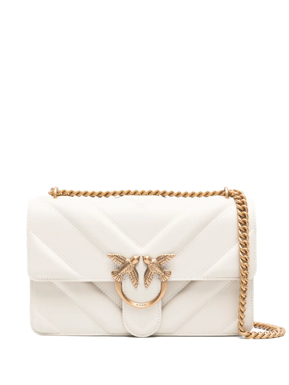 

Сумка через плечо Love One Classic PINKO, белый