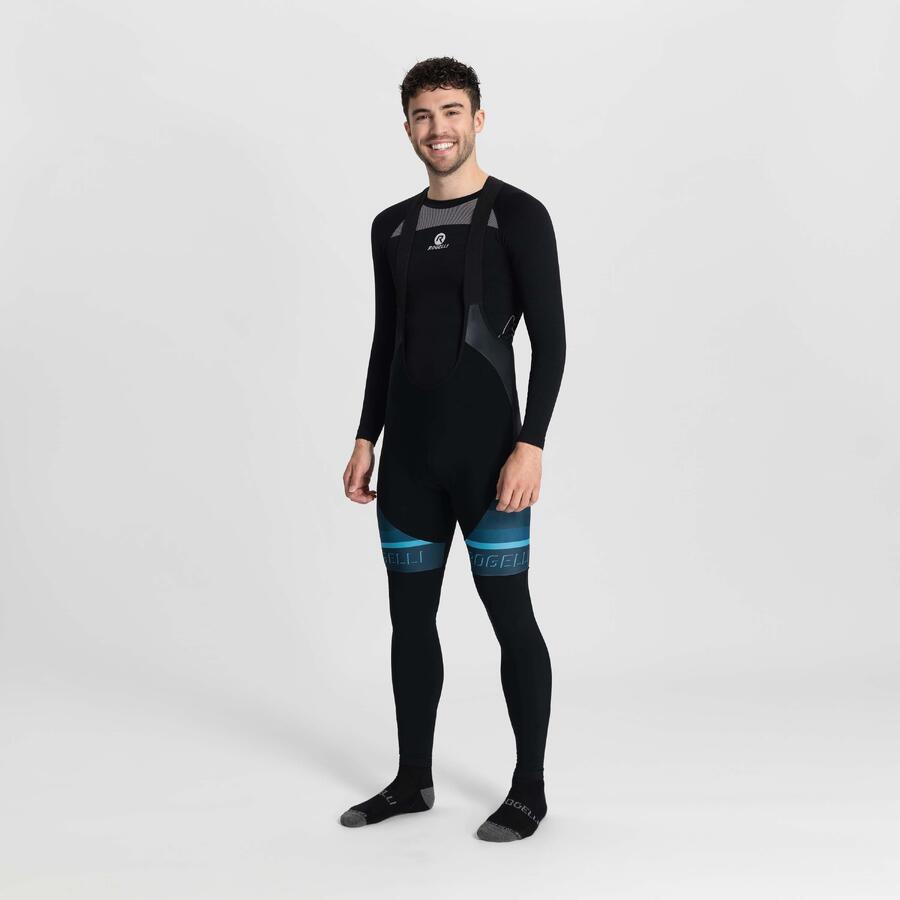 

ROGELLI Мужские длинные велосипедные шорты с подтяжками - Hero ll