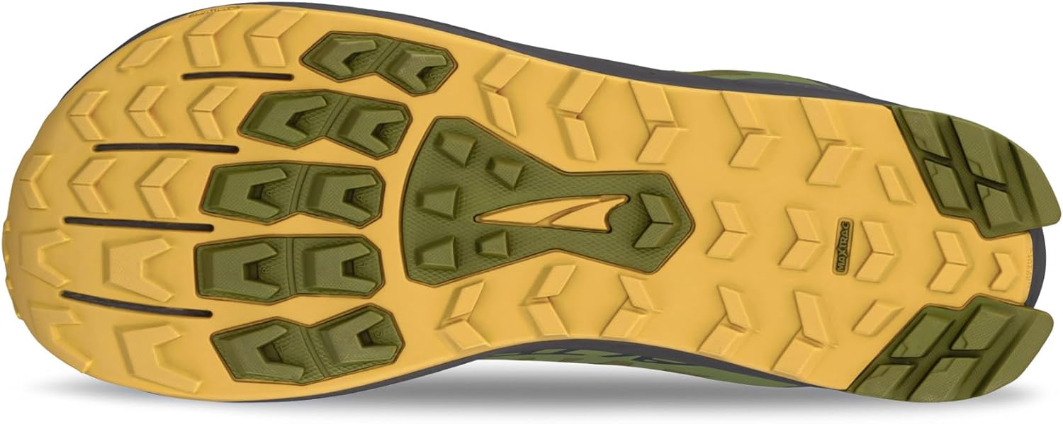Мужские водонепроницаемые походные кроссовки ALTRA Lone Peak 9, оливковый — фото 4
