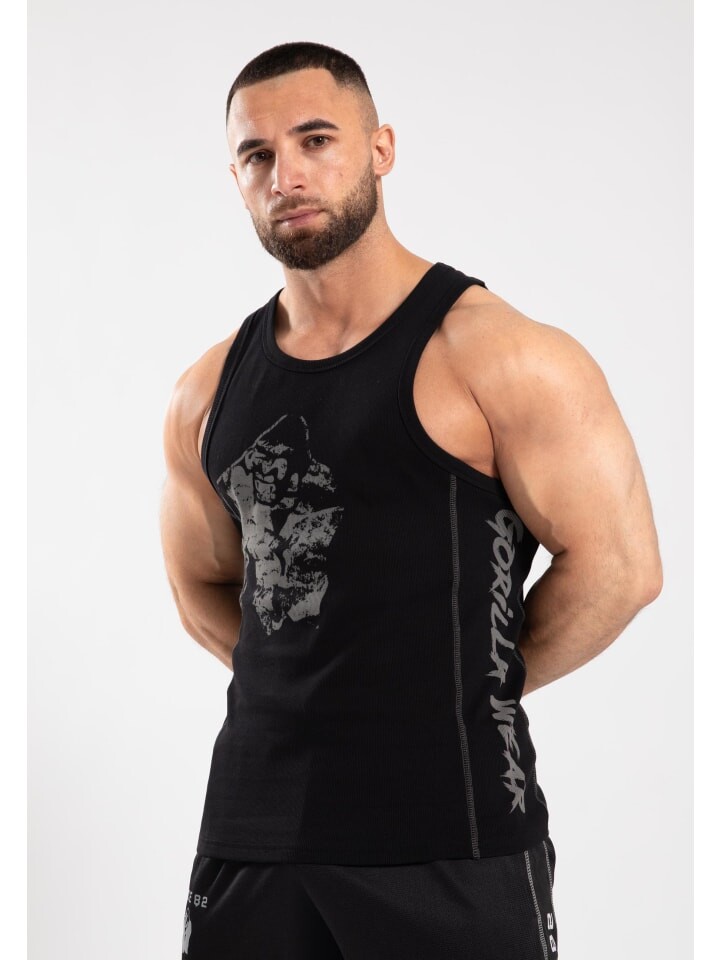 

Функциональная рубашка Gorilla Wear Monterey Tank Top - Schwarz/Grau
