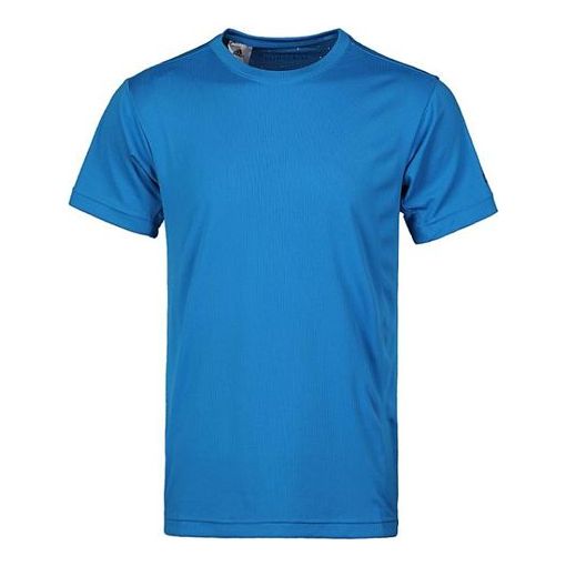 

Футболка Men's adidas Training Sports Short Sleeve Blue T-Shirt, синий