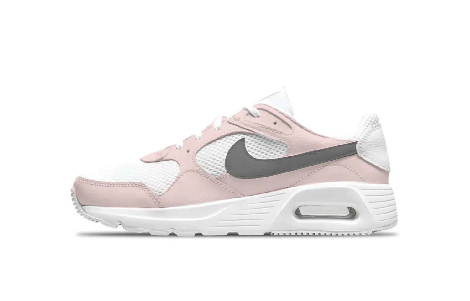 

Кроссовки Air Max SC женские с низким верхом розовые/белые Nike